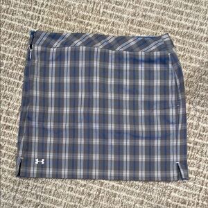 Under Armour Blue Mini Athletic Skirt Sz 6